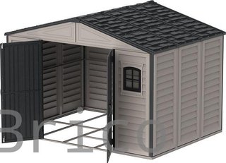 Caseta PVC Woodbridge Plus II 247x324x233 cm - Duramax