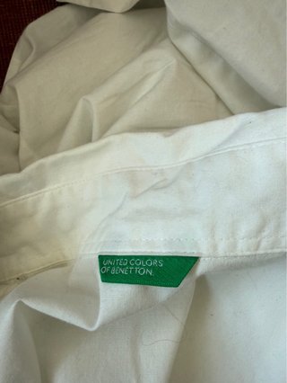 Camicia bianca United Colors of Benetton