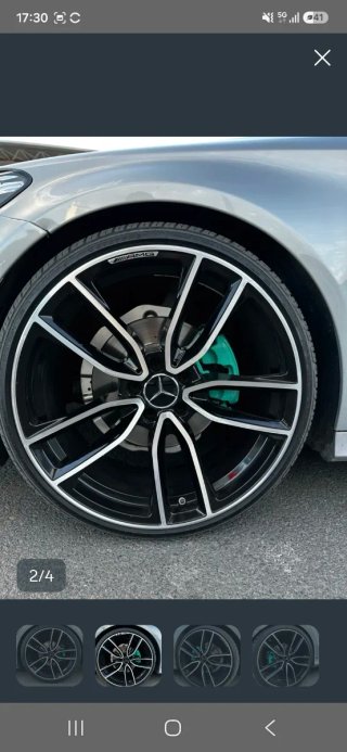 Llantas réplica Mercedes Clase C, y E.