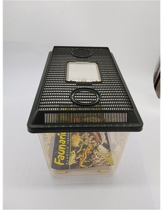 Exo Terra Faunarium - terrario - negro - 37 x 22 x 25 cm