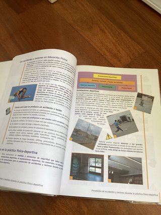 EDUCACIÓN FÍSCA ESO3. Libro de texto (Color)