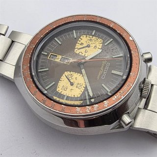 Seiko Bullhead Marrón 6138-0040