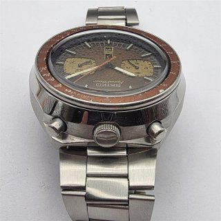 Seiko Bullhead Marrón 6138-0040