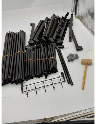 Estante Zapatero Estrecho - Estante para Zapatos de 10 Niveles - para 20-25 Pares - Zapatero Organizador Metalico - para Entrada de