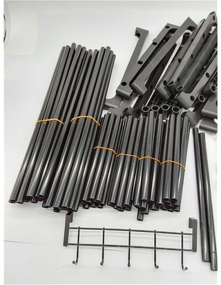 Estante Zapatero Estrecho - Estante para Zapatos de 10 Niveles - para 20-25 Pares - Zapatero Organizador Metalico - para Entrada de