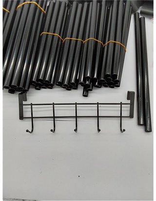 Estante Zapatero Estrecho - Estante para Zapatos de 10 Niveles - para 20-25 Pares - Zapatero Organizador Metalico - para Entrada de