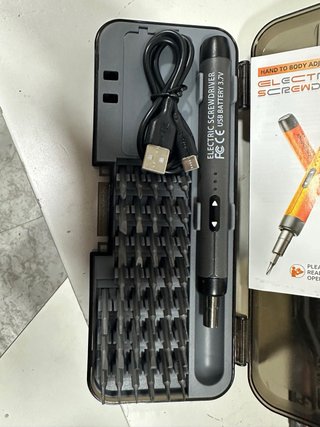 Destornillador Eléctrico de Precisión 3.7V