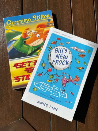 Lote de 2 libros infantiles en inglés