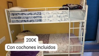 Litera con colchones incluidos
