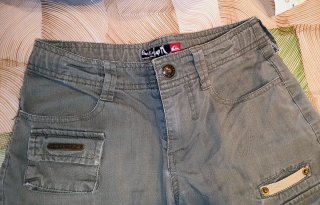 Bermuda Cargo Quiksilver Bambino Tg 10