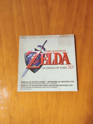 1ª Edizione Zelda Ocarina of Time 3D, Nintendo 3DS