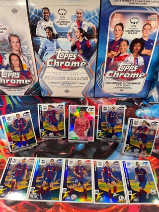 Lote cromos FC Barcelona Liga F