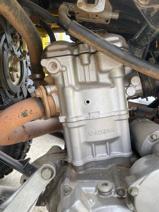 Quad Suzuki LTZ 400 Amarillo