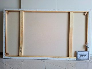 Quadro Astratto XXL 120x70 Pronto da Appendere