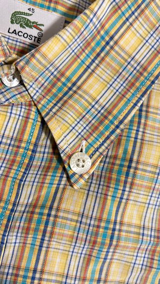 Camisa Lacoste a cuadros