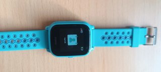 Reloj inteligente azul