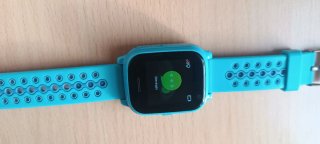 Reloj inteligente azul