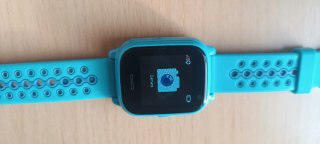 Reloj inteligente azul