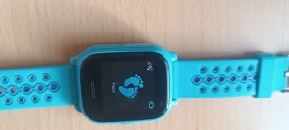 Reloj inteligente azul