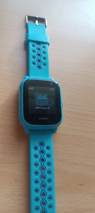 Reloj inteligente azul