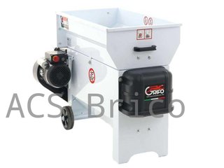 Despalilladora Chapa de Uva con Bomba - 2 HP - 2000 kg/h - 87x50 cm - Grifo
