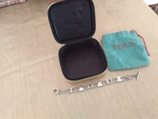 Pulsera Tous Oso Plata
