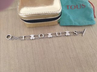 Pulsera Tous Oso Plata
