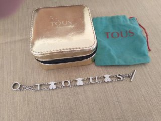 Pulsera Tous Oso Plata