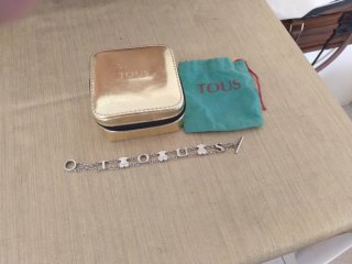 Pulsera Tous Oso Plata