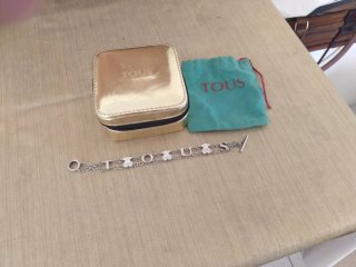 Pulsera Tous Oso Plata
