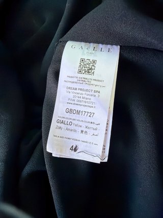 Vestito Gaelle maculato taglia 40 veste anche 42