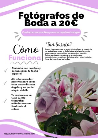 Fotógrafos de Boda