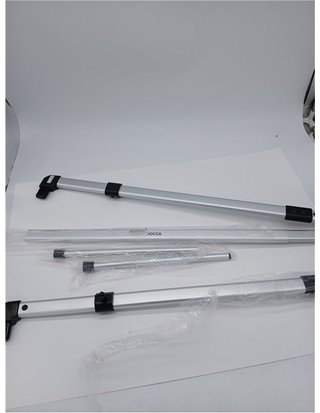 JOCCA - Barra para Colgar Supletoria/Barra de Armario Extra/Perchero Ajustable/Aguanta Hasta 10Kg/ Montaje Sencillo
