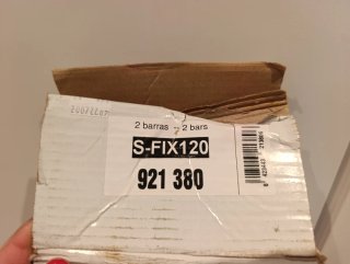 Barras de techo CRUZ Oplus S-FIX 120
