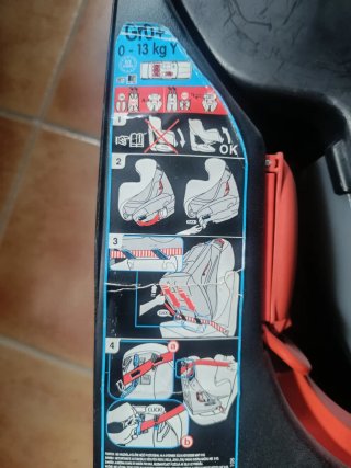 Silla de coche bebé Bébé Confort Negra