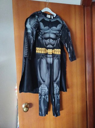 Disfraz Batman niño. Talla 4-6 años