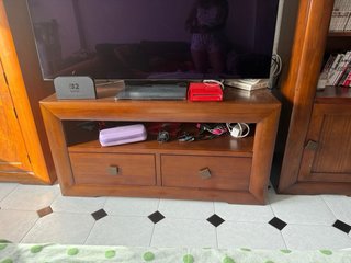 Mueble de madera vitrina expositor