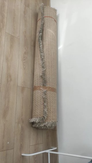 Alfombra Pelo Largo Gris IKEA 170x240 Modelo GASER