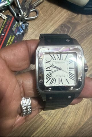 Cartier Santos XL Set Completo correa nueva!