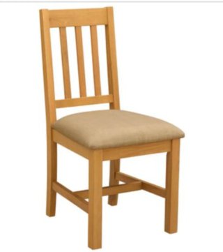 4 Sillas Comedor Madera Tapizadas Beige