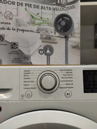 Lavadora LG con garantía y transporte