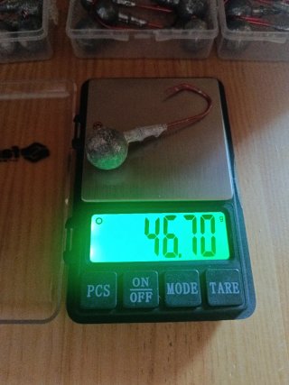 Lote anzuelos jig pesca