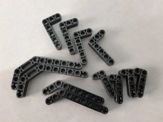 Piezas Lego Technic Negras