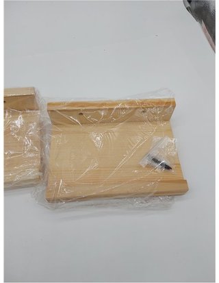 Z metnal Pequeños estantes flotantes - estante de pared de madera para mostrar imágenes coleccionables - velas - estantes de almace