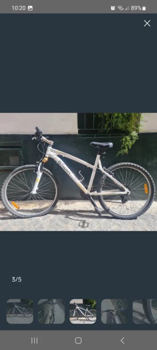 Bicicleta de Montaña Btwin Blanca