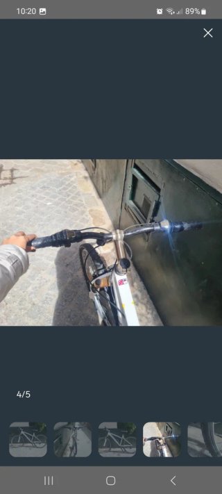 Bicicleta de Montaña Btwin Blanca