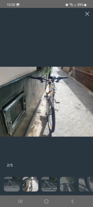 Bicicleta de Montaña Btwin Blanca