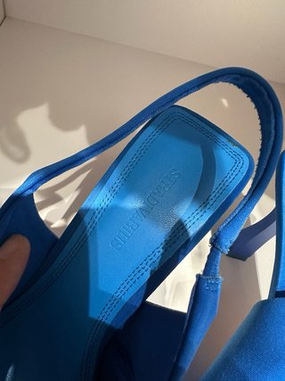 Zapatos Slingback Azules T39 Stradivarius