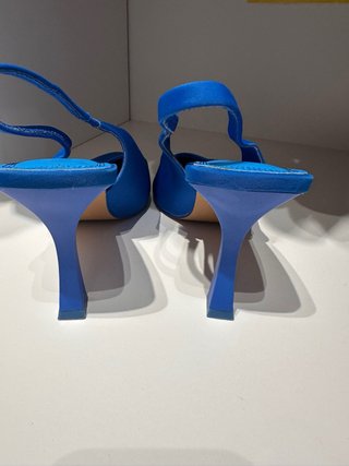 Zapatos Slingback Azules T39 Stradivarius