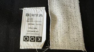 Sofá 4 plazas KOO tela gris clarito